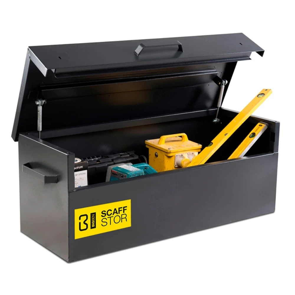 BIGBEN ScaffStor Truck Security Box stål værktøjskasse, 1155 x 450 x 455