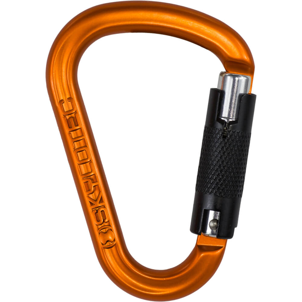 Skylotec passO-Tri aluminium karabinhage med twist-lock
