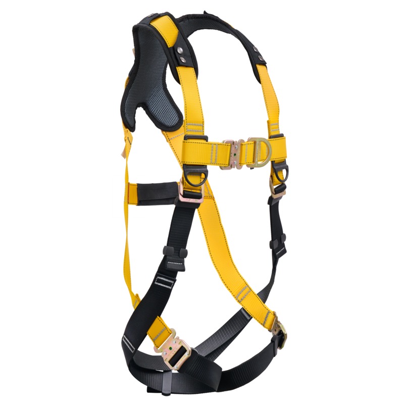 Guardian SERIES 2 punkts faldsikringssele med polstrede skulderpuder og D-ring for og bag, quick-connect spænde, brugervægt 59-140 kg XL-XXL