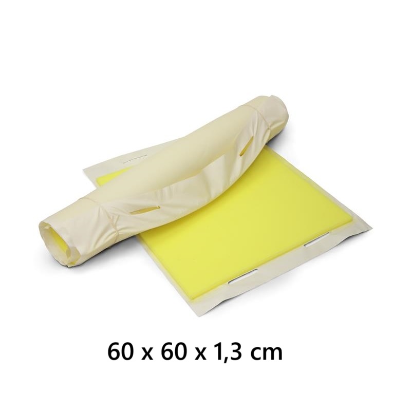 Premium ekstra kraftig afløbsbeskyttelse, resistent over for olie vand og de fleste kemikalier 60 x 60 x 1,3 cm vægt 5,4 kg, Kloakbeskyttelse