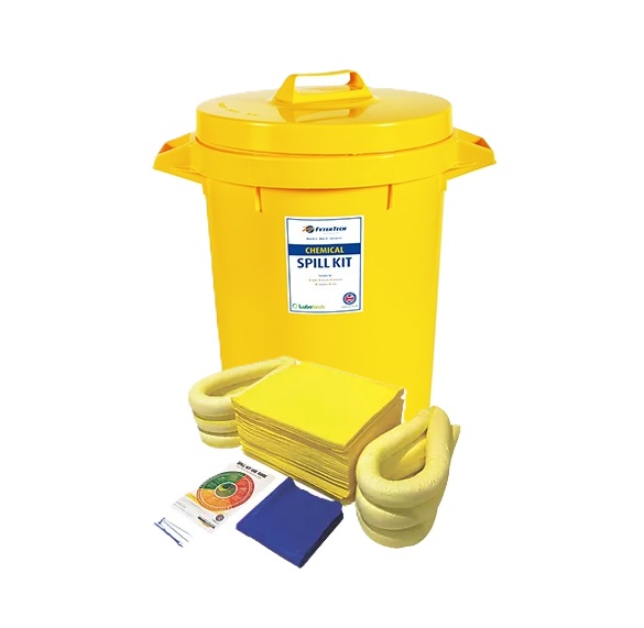 KEMIKALIESPILDSÆT Statisk Drum Spill Kit - Spildkits til 80 liter
