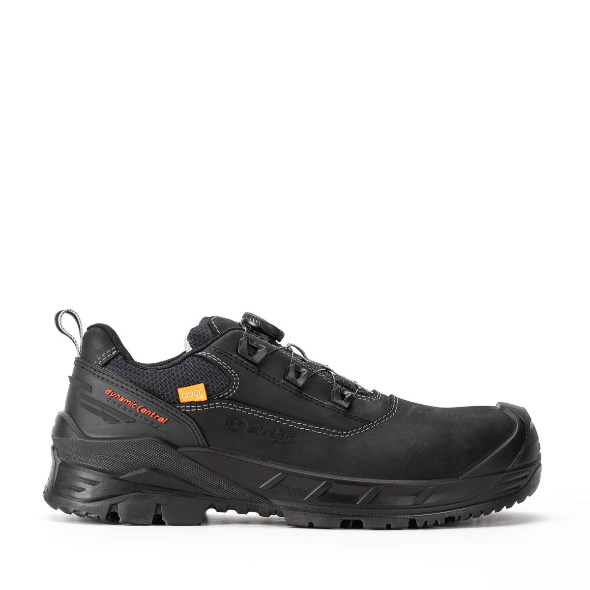Sixton DIVENTURE BORMIO BOA® 70535-03L sikkerhedssko i sort nubuk og med stigegreb, størrelse 36 - 48 44