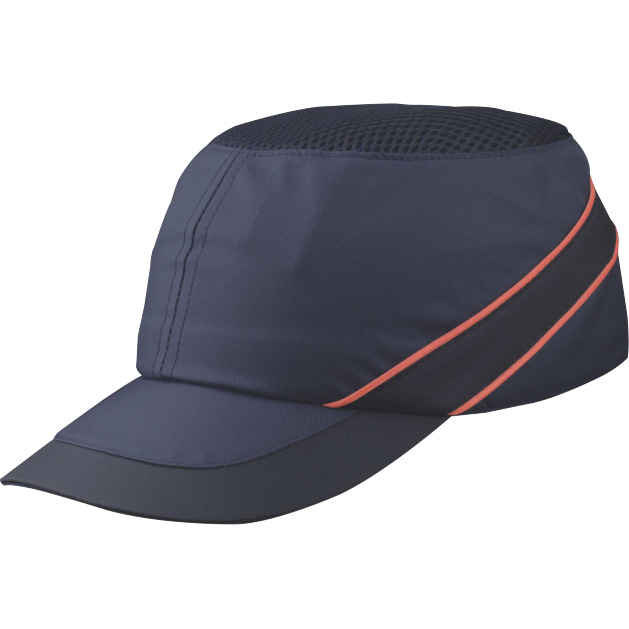 AIR COLTAN bump cap, med lang skygge (7 cm) og ventileret top kan indstilles til str. 55-62 Sort-rød
