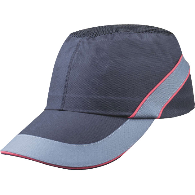 AIR COLTAN bump cap, med lang skygge (7 cm) og ventileret top kan indstilles til str. 55-62 Blå-orange