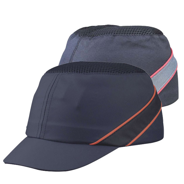 AIR COLTAN bump cap, med mellemlang skygge (5 cm)og ventileret top kan indstilles til str. 55-62 Sort-rød
