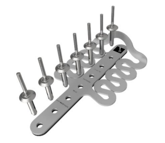 SafetyLink Froglink energi absorberende tagmonteret ankerpunkt incl. 7 monterings nitter