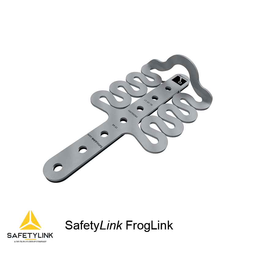 SafetyLink Froglink energi absorberende tagmonteret ankerpunkt