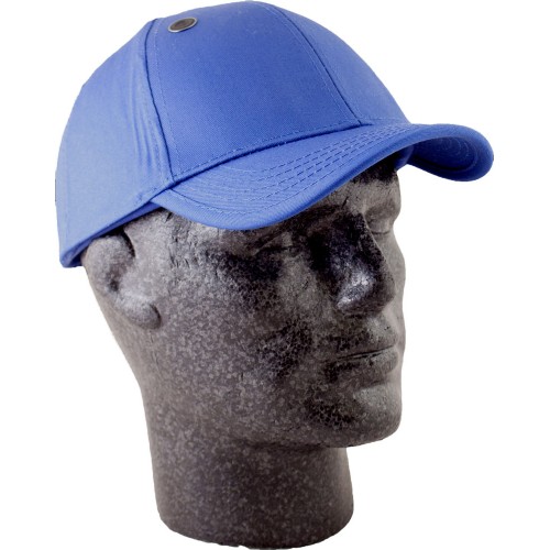 Sikkerheds bump cap, baseball kasket med sikkerhed, fås i 7 farver Blå