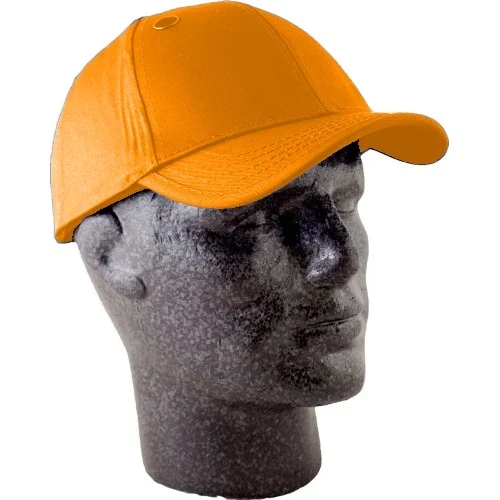 Sikkerheds bump cap, baseball kasket med sikkerhed, fås i 7 farver Orange