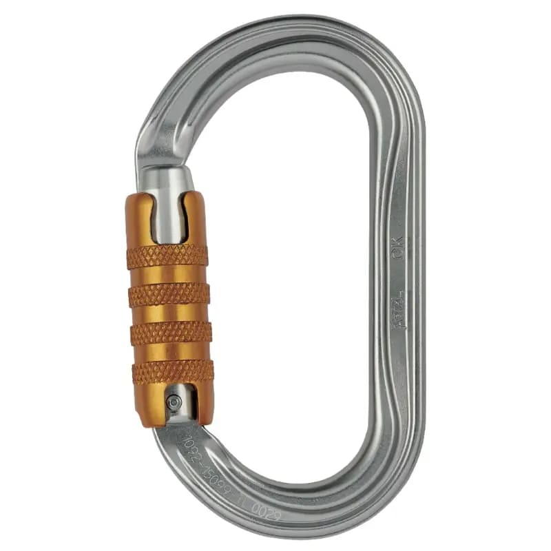 Petzl 10mm OK Oval Triact Karabinhage