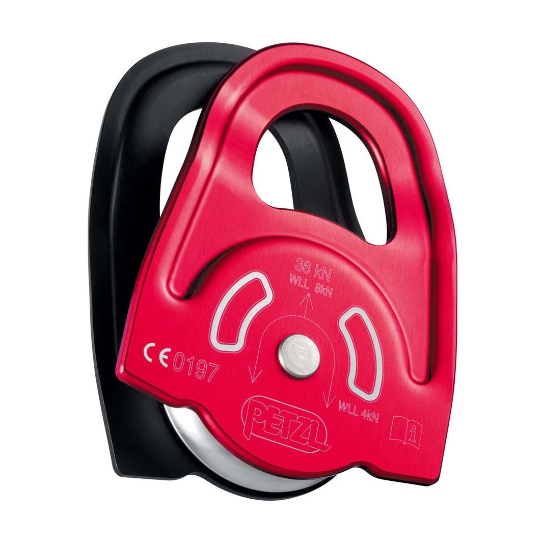 Petzl Minder Pulley, remskive med bevægelige sider