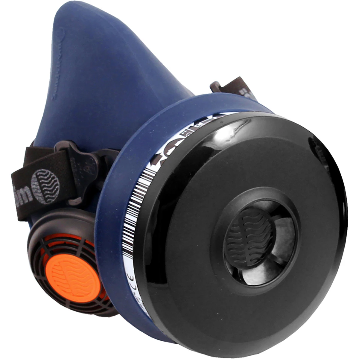 Sundstrøm SR 100 halvmaske silikone, flere størrelser, SR-100 med SR 510 P3 filter M-L