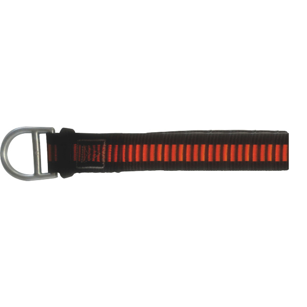 DeltaPlus Forlænger strop 500 mm i sort/orange