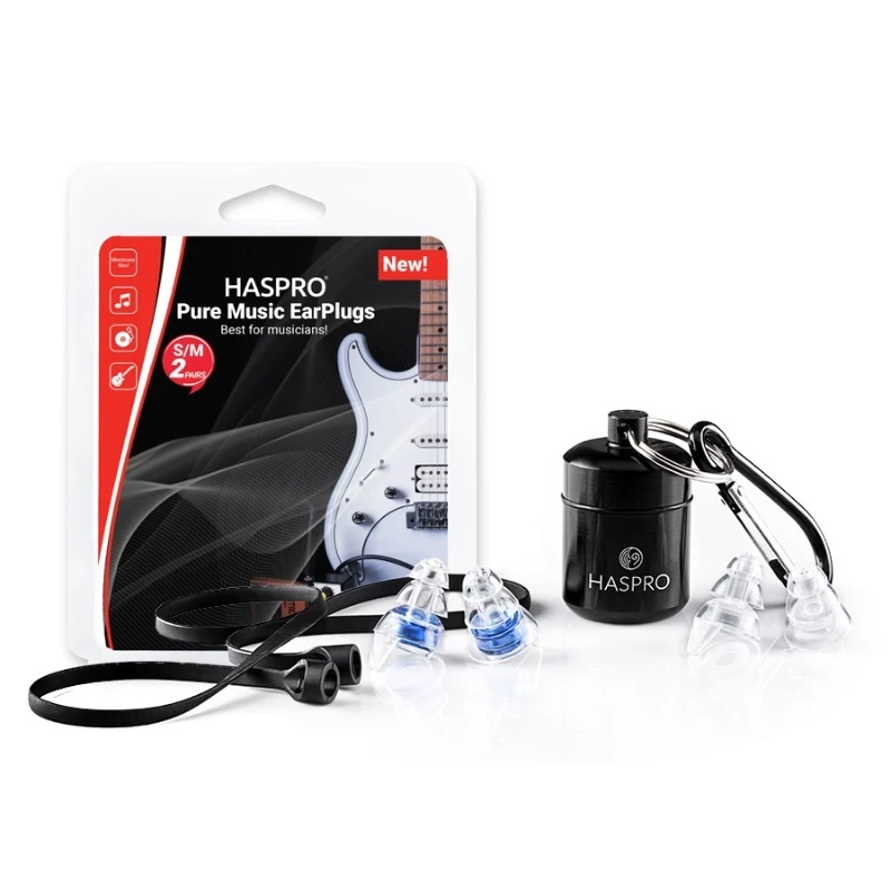 Haspro Pure Music Universal silikone øreprop, dæmpning 23 dB