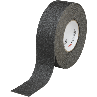 Safety-Walk skridsikrings tape fra 3M, 50 mm bred x 18,3 m lang, sort