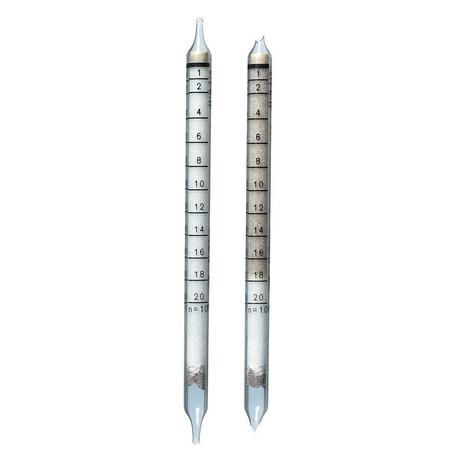 Dräger Tube Air Flow Tester, korttids gasdetektorrør Svovlbrinte (H2S) - Hydrogen Sulfid 1/c (1-200 ppm), 10 rør pr. kasse