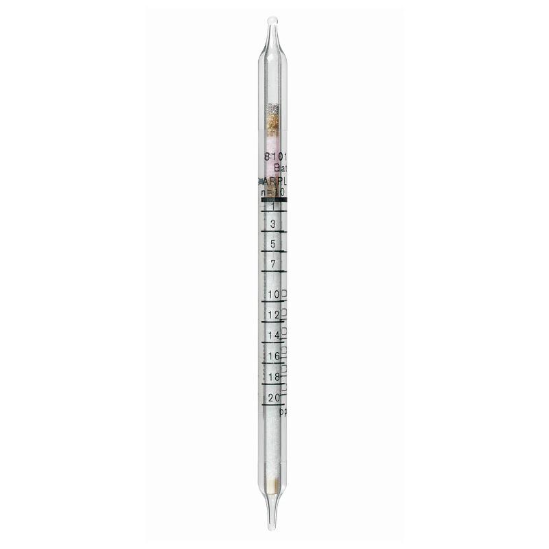 Dräger Tube Air Flow Tester, korttids gasdetektorrør Svovlbrinte (H2S) - Hydrogen Sulfide 1/d, 10-200 ppm / 1-20 ppm, 10 rør pr. kasse
