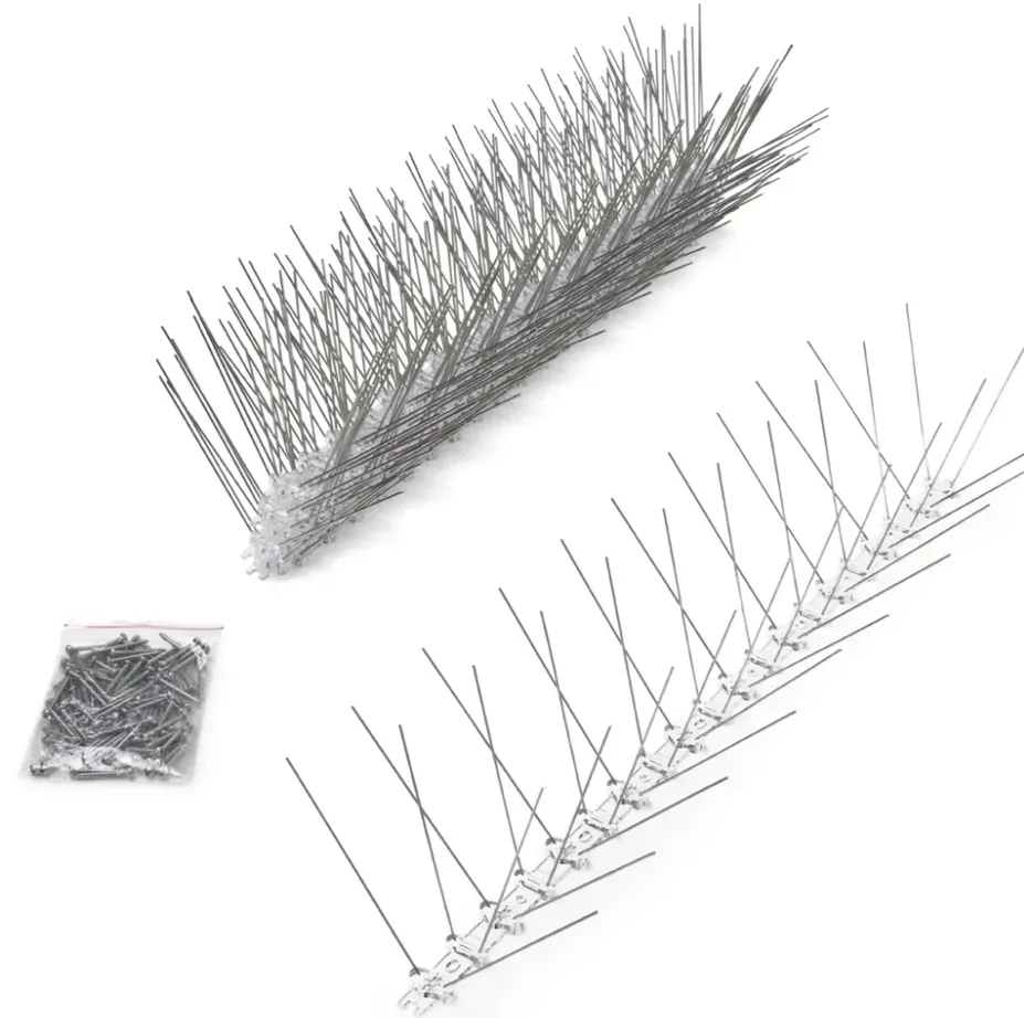 Fuglepigge 50 cm x 2,2 cm = 5 meter, pakke a 10 stks