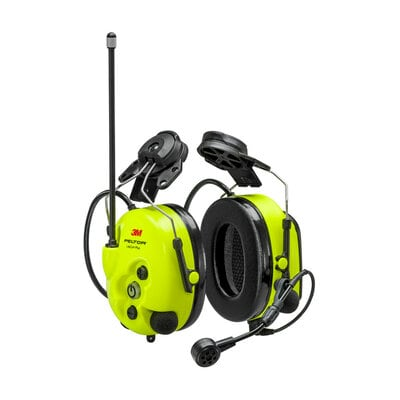 3M&trade; PELTOR&trade; LiteCom Plus Headset, 32 dB, PMR446 MHz, sikkerhedshjelm-monteret, MT73H7P3E4410EU
