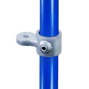 Hængselsled, han (90°) - fitting MH50, 33,7 mm, Kee Clamp galvaniseret rørfitting