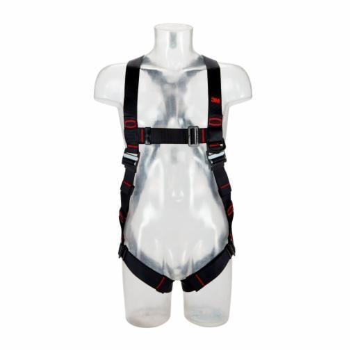 3M&trade; PROTECTA® E200 1-punkt Standard vest style med lanyard holder, EN 361, Pass through spænder Medium/Large