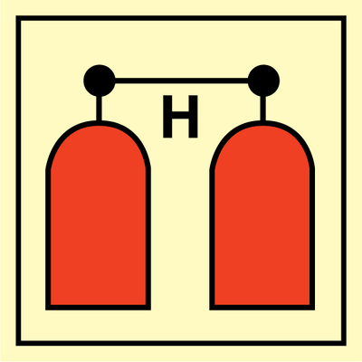Halon Release station, 150 x 150 mm