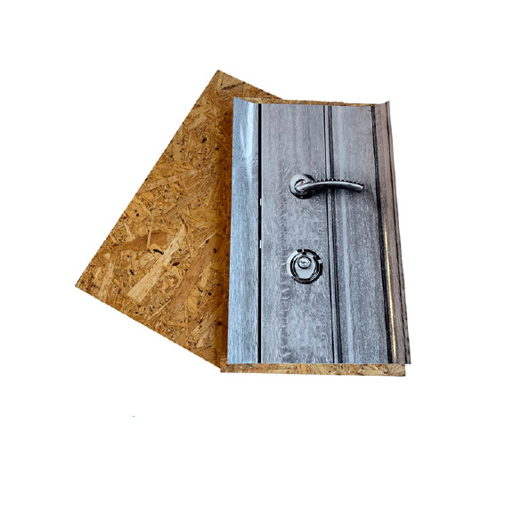 Træplader med håndtag/lås print, 10 stk, tilbehør til MUT4 træningsdør til dørgennembrydning