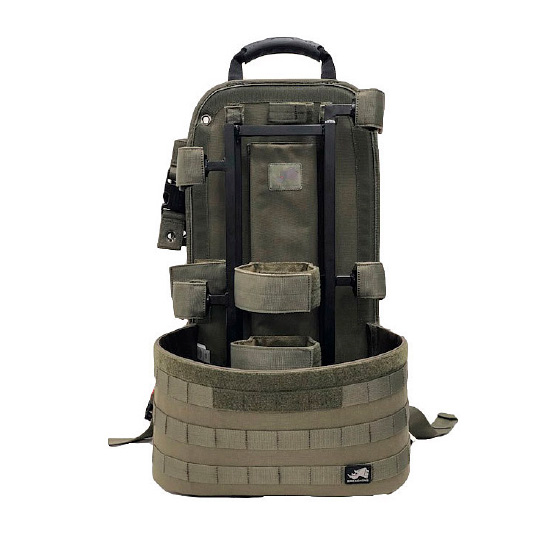 Rygsæk til "Heavy Breaching Kit" standard, gennembruds sæt Mørkegrøn