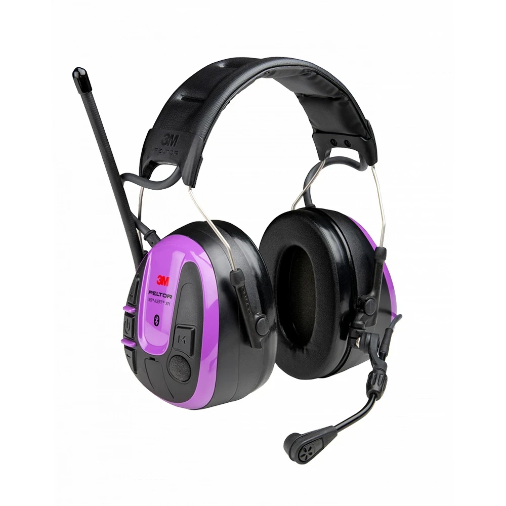 3M&trade; PELTOR&trade; WS&trade; ALERT&trade; XPI+ app, lille headset med hovedbøjle, MultiPoint Bluetooth
