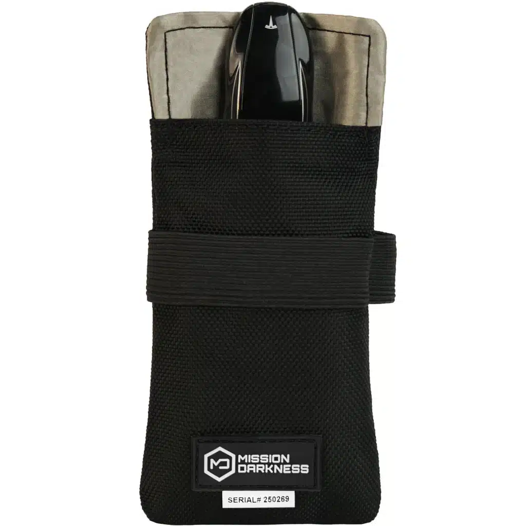 Mission Darkness&trade; Keyfob Shield, Faraday taske til beskyttelse af bilnøgler, 2 stk