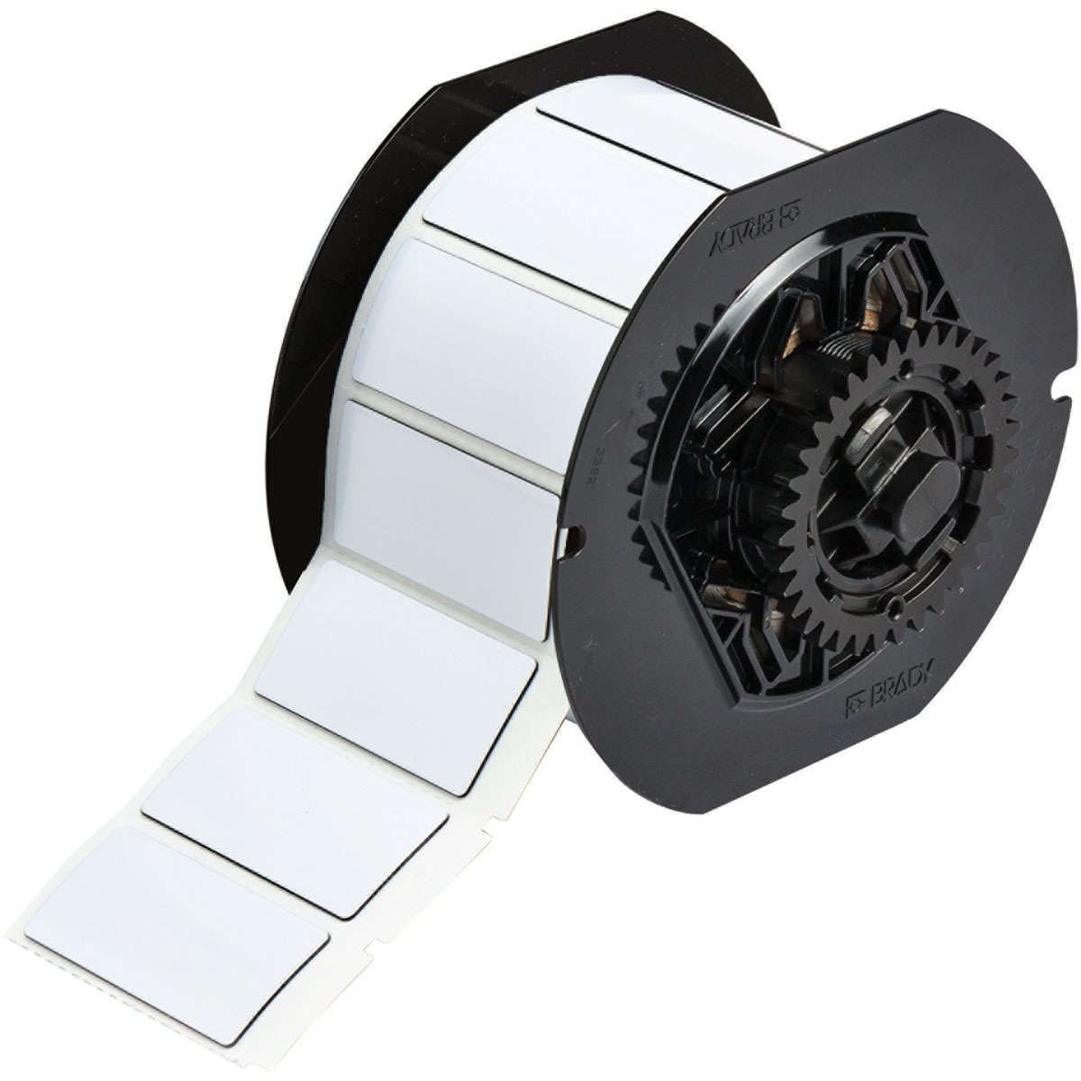 B30 Series Raised Profile Rectangular Labels, White, 50,80 mm (W) x 25,40 mm (H)