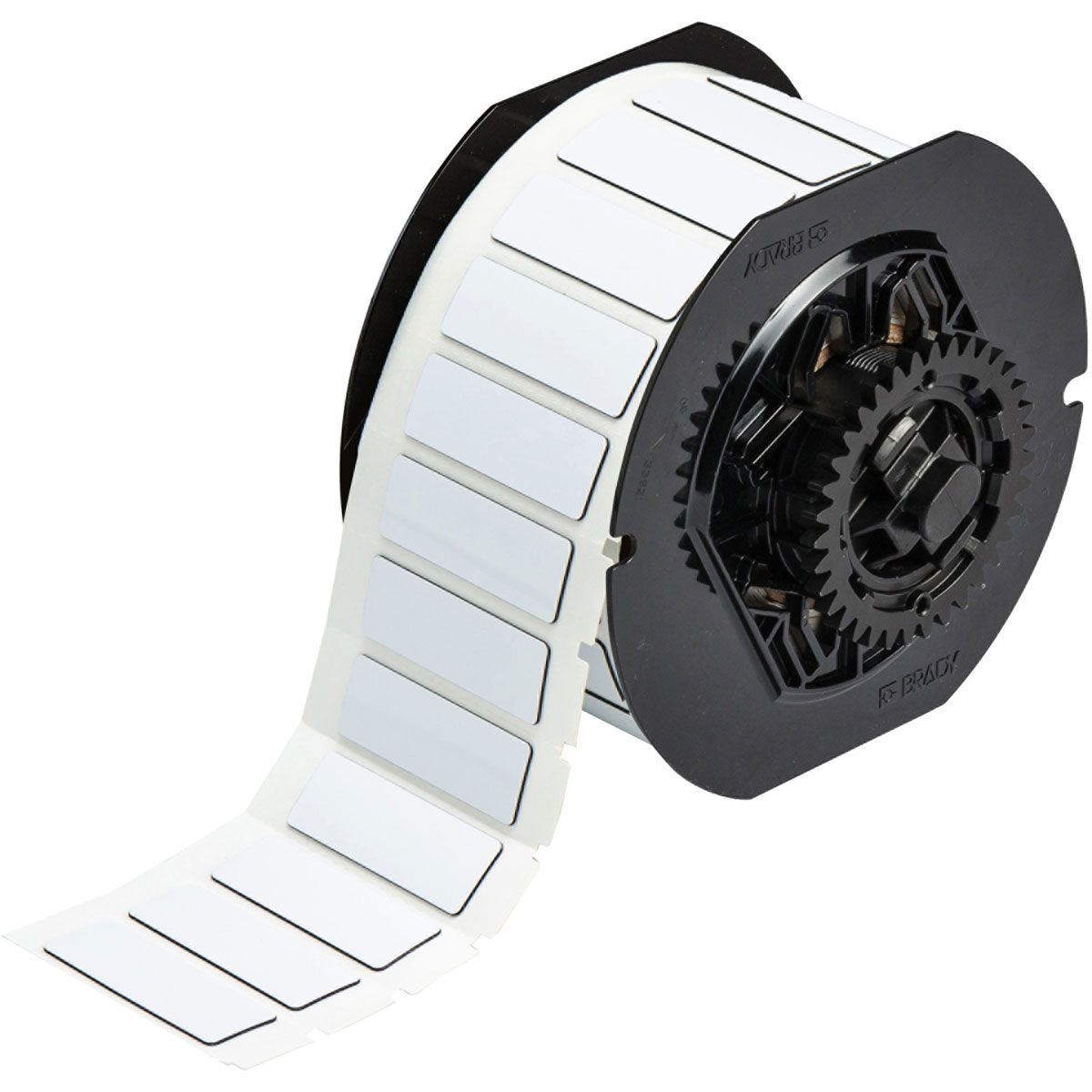 B30 Series Raised Profile Rectangular Labels, White, 44,96 mm (W) x 15,00 mm (H)