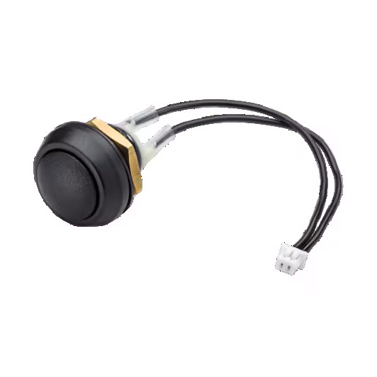 3M PELTOR OMK55-01/SP PTT-knap med kabler og 2-polet stik, 1 stk