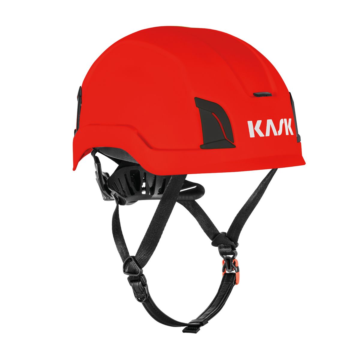 Kask ZENITH X MAX, sikkerhedshjelm i store størrelser: justerbar 60-66 Rød