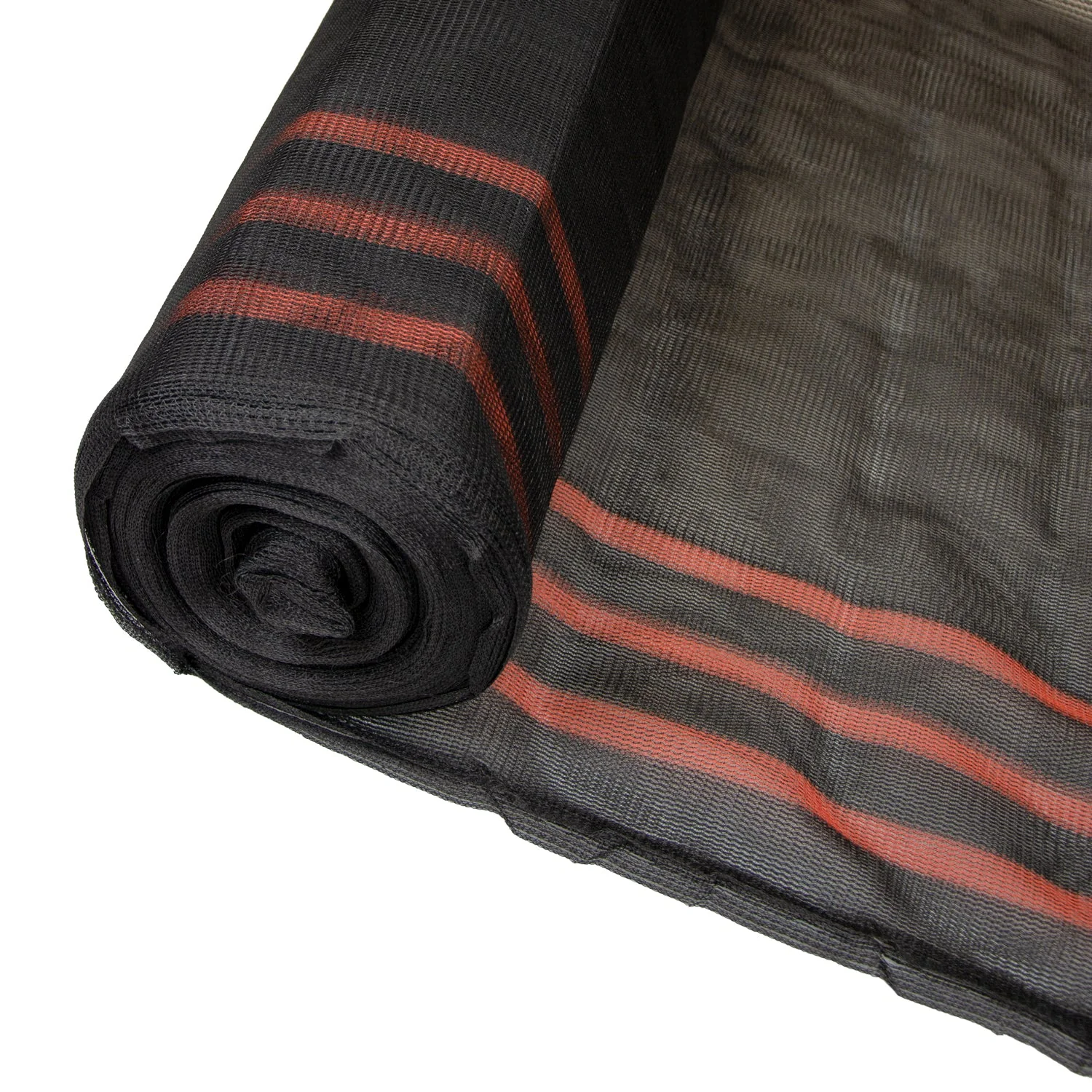 BIGBEN Superclad TS62 brandhæmmende heavy-duty stilladsnet - 3m x 50m Sort