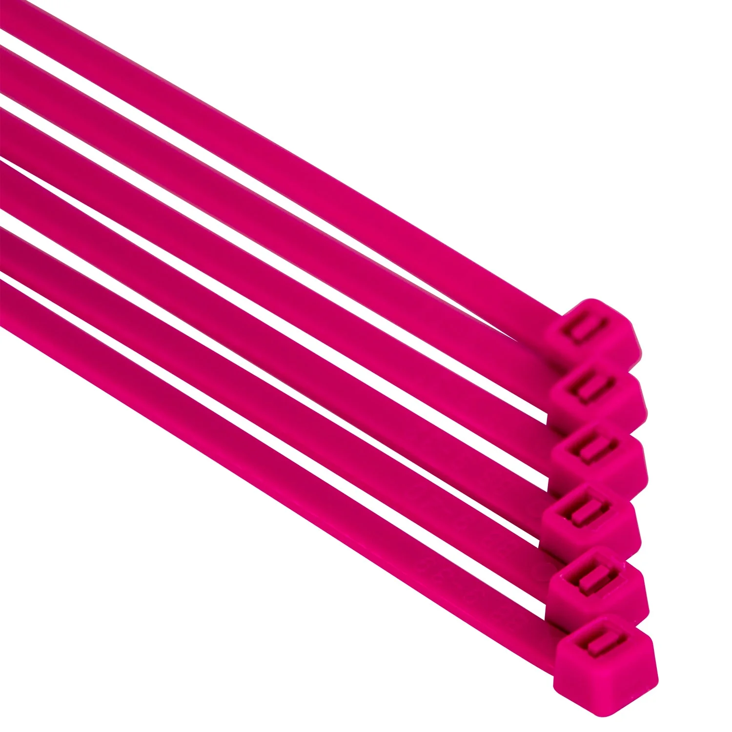 BIGBEN Netbinder til Superclad net, 100 stk strips / kabelbindere i en pose Pink