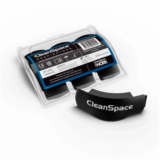 CleanSpace partikelfilter TM3 P SL R, 3 stk.