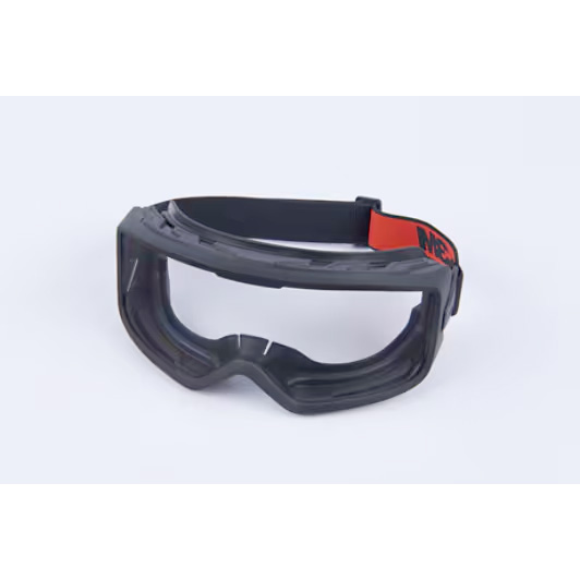 3M GoggleGear beskyttende goggle 3000-serien, TPV-svøb, klar Scotchgard AF-linse, strop i høj kvalitet, GG3301-SGAF