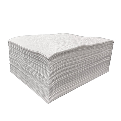 Letvægts enkeltlags olieabsorberende måtter 50 cm x 40 cm