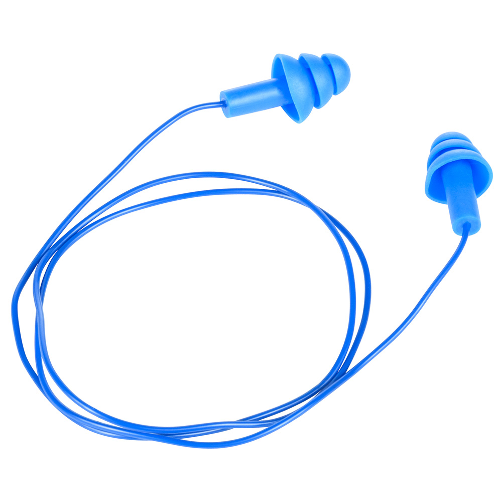 Nitras Mute Plugs, detekterbare ørepropper med snor i æske, SNR 32 dB