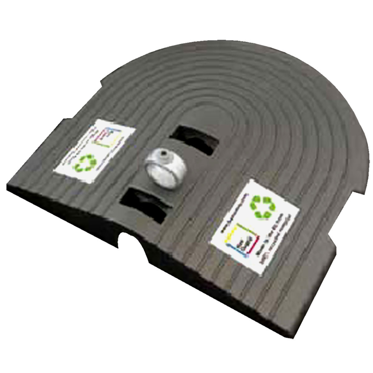 CB1P KEEGUARD INTERMEDIATE C/B ASSEMBLY PVC, ballast til KeeGuard Lite rækværk