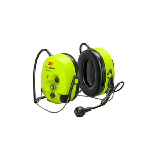 3M PELTOR WS ProTac XPI niveauafhængigt Bluetooth høreværn, 31 dB, gul, nakkebøjle, FLX2, MT15H7BWS6-111