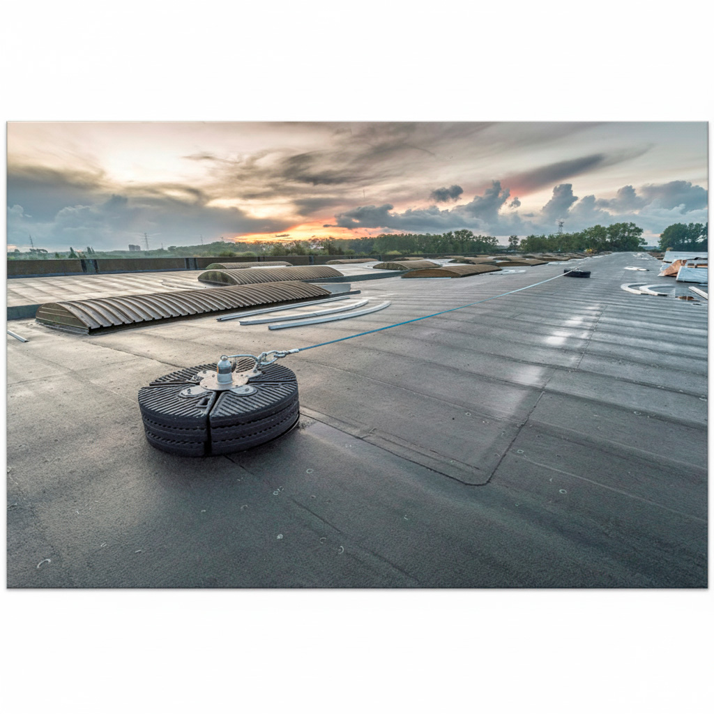UDLEJNING mobilt ankerpunkt wiresystem 10M - Weight Angel