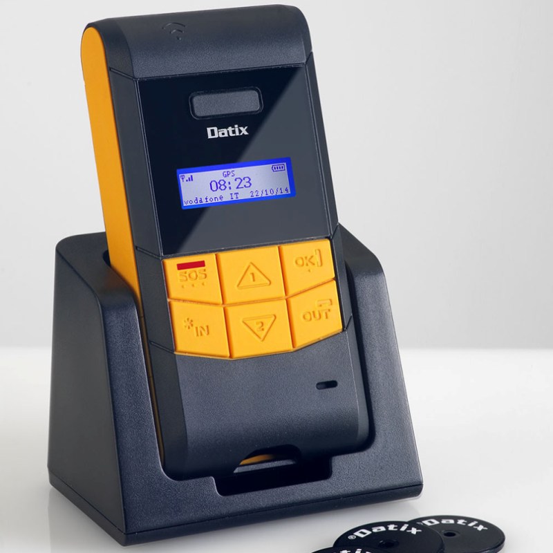 Datix Wi-Trak Pro 4G, man-down system Uden GPS