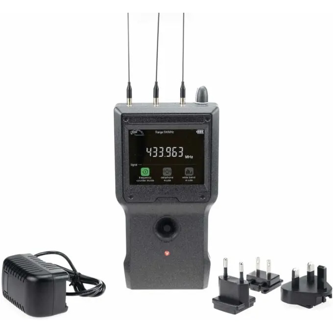Hawksweep D8000 Plus 10 GHz RF Bug- & Signal-detektor Professionel trådløs detektor til GSM, 4G, Wi-Fi og spionudstyr