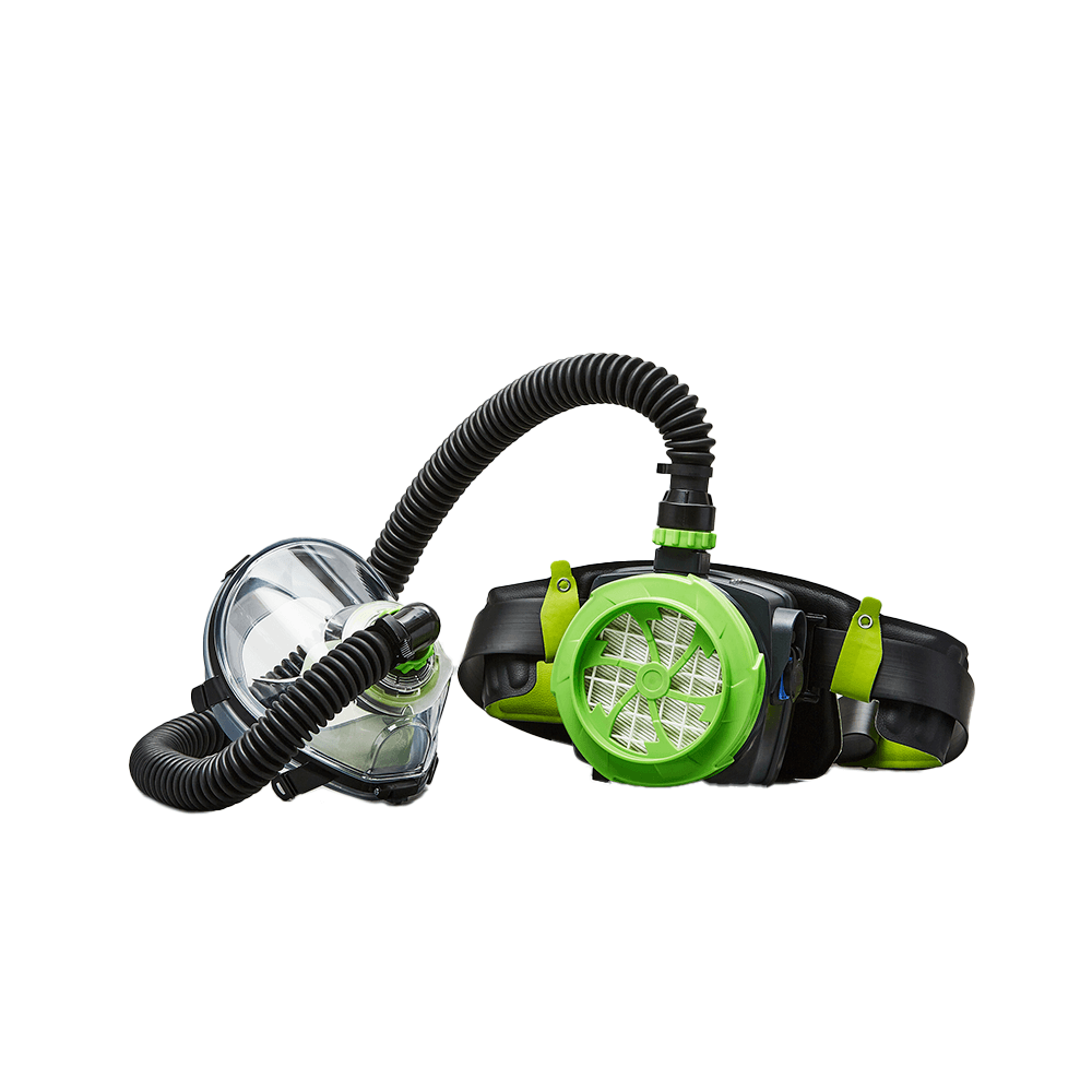 BLS 2600next - Motordrevet luftrensende åndedrætsværn med støvfilter og BLS 5400 maske Medium