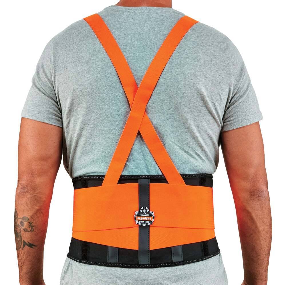 Ergodyne ProFlex 100HV Hi-Viz Rygstøttebælte XLarge
