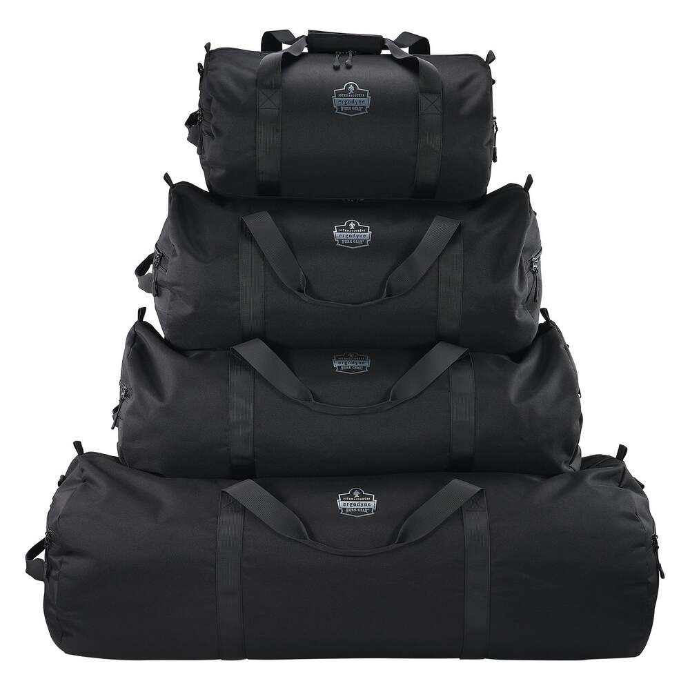 Ergodyne Arsenal 5020P Sort duffelbag i slidstærk polyester Large