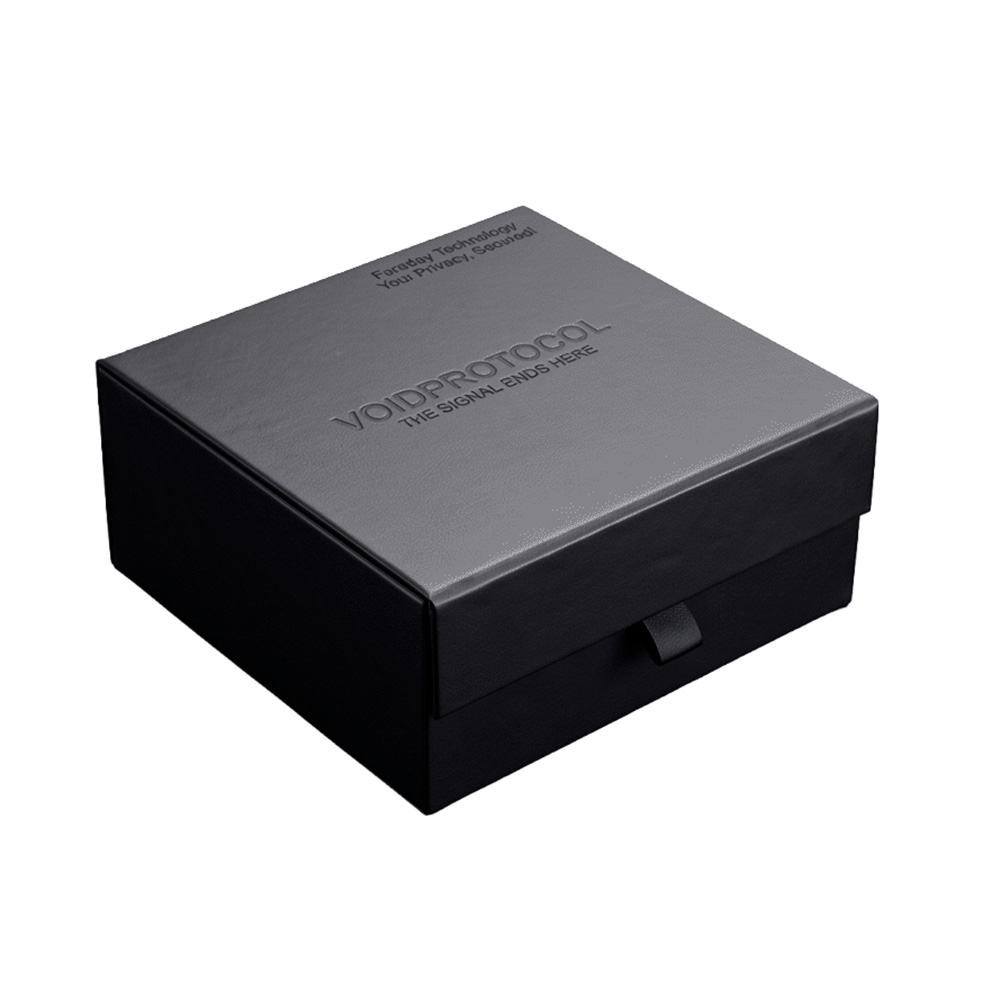 CryptSec Voidbox signalblokerende opbevaringsboks Sort