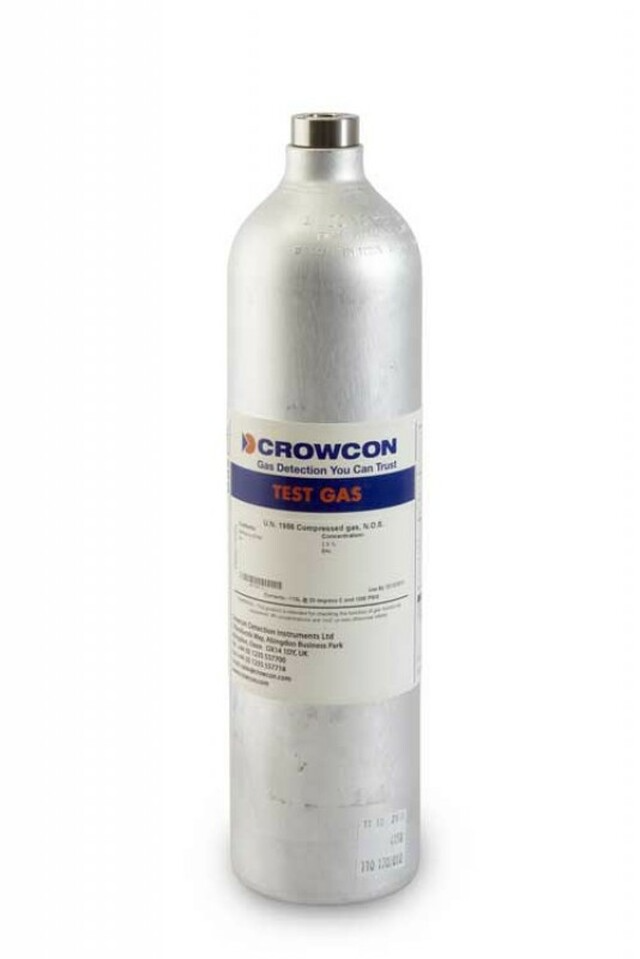 Crowcon kalibreringsgas Test gas 60L 2%CARBON DIOXIDE IN NITROGEN
